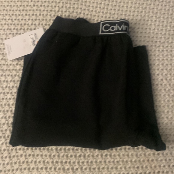 Calvin Klein black size Small lounge shorts NEW - Picture 7 of 8